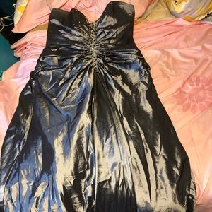 Plus size corset homecoming/ prom dress